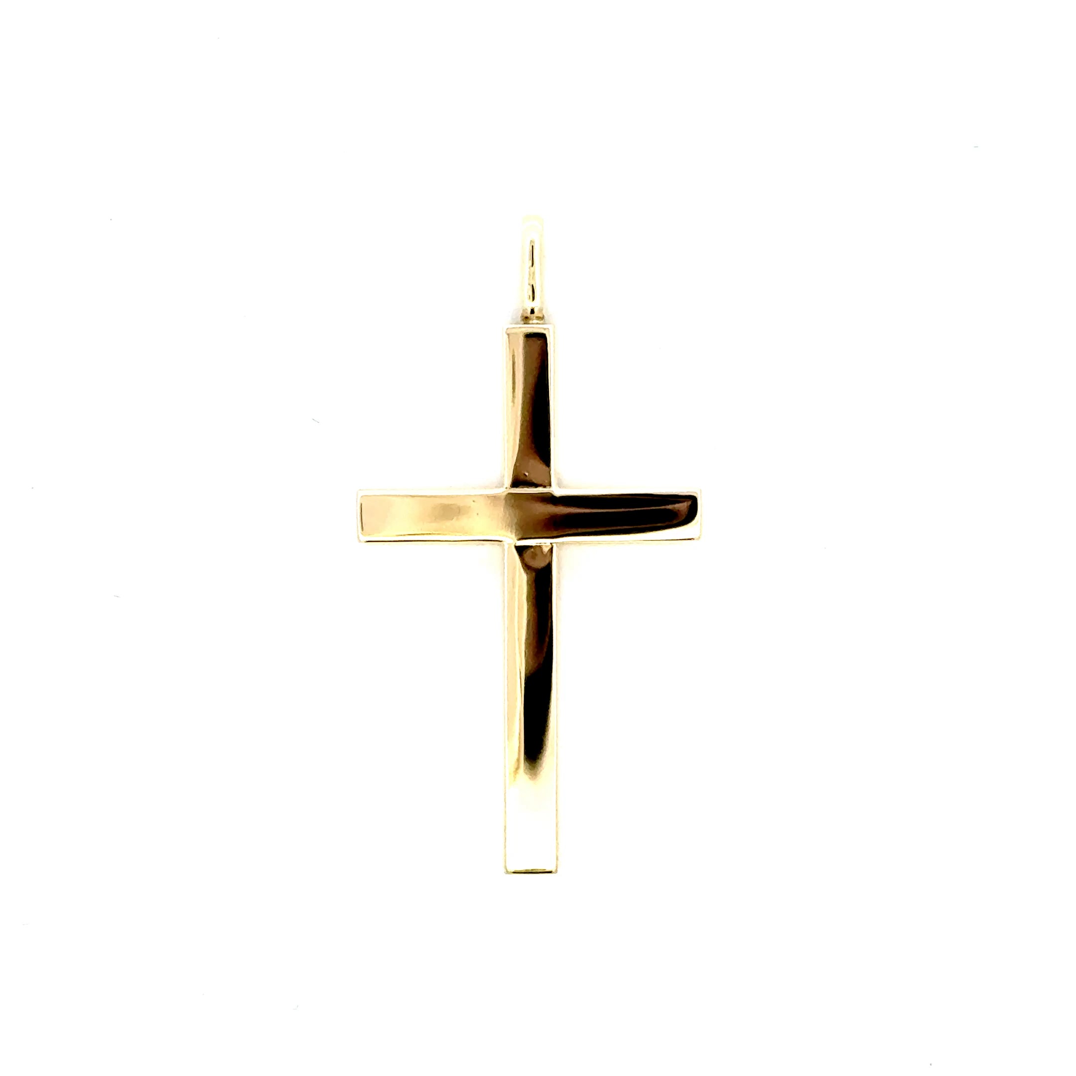 Vintage 9ct Yellow Gold Cross