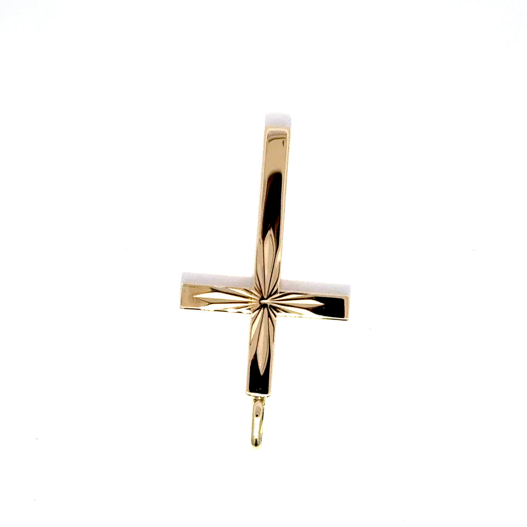 Vintage 9ct Yellow Gold Cross