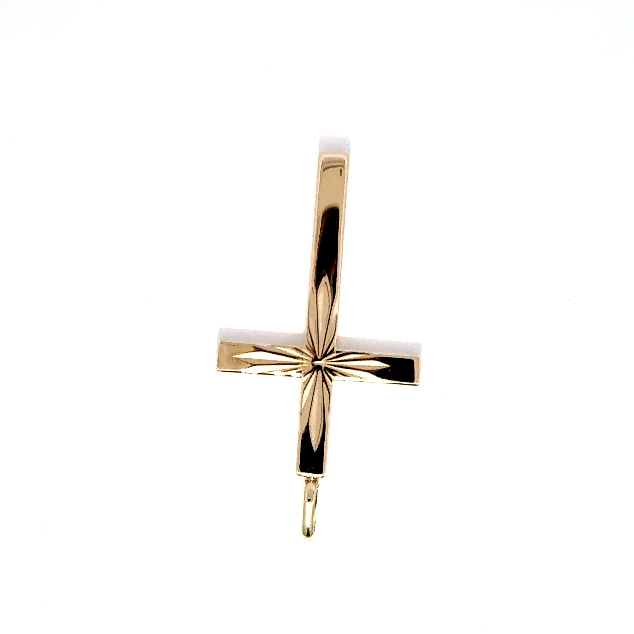 Vintage 9ct Yellow Gold Cross