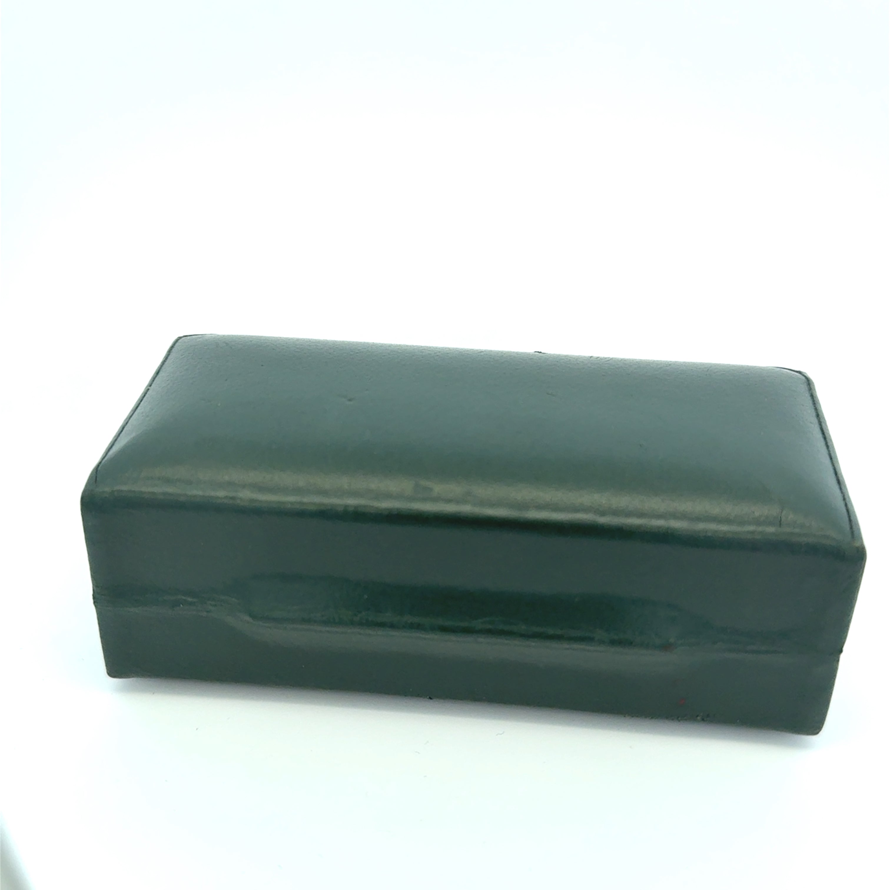 Antique Pair of 18ct Yellow Gold Ruby & Diamond Grain Set Oval Cufflinks (Pre-Loved)