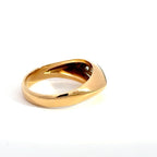 Vintage Diamond 4 Stone Ring Set in Yellow Gold & Platinum (Pre-Loved)