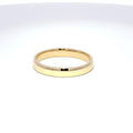 Anillo de oro amarillo de 9 quilates antiguo, Sheffield 1919, 3.7mm