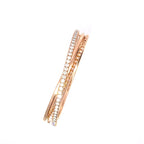 Cartier Etincelle de Cartier Bracelet 18ct Rose Gold Diamond Semi Pave 1.45ct, Size 16