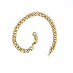 9ct Yellow Gold Curb Link Bracelet
