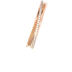 Cartier Etincelle de Cartier Bracelet 18ct Rose Gold Diamond Semi Pave 1.45ct, Size 16