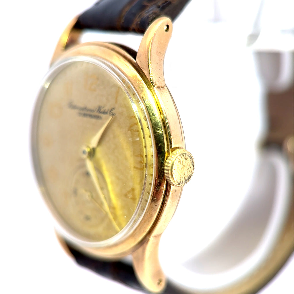 Vintage IWC Schaffhausen Calibre 88 9ct Yellow Gold Wristwatch | 1953/54