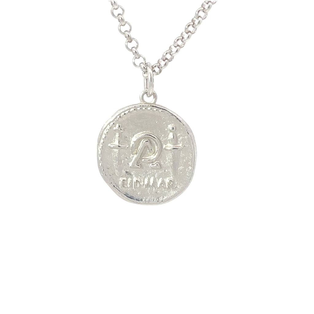 Ancient Roman Eid Mar Double Sided Coin Pendant
