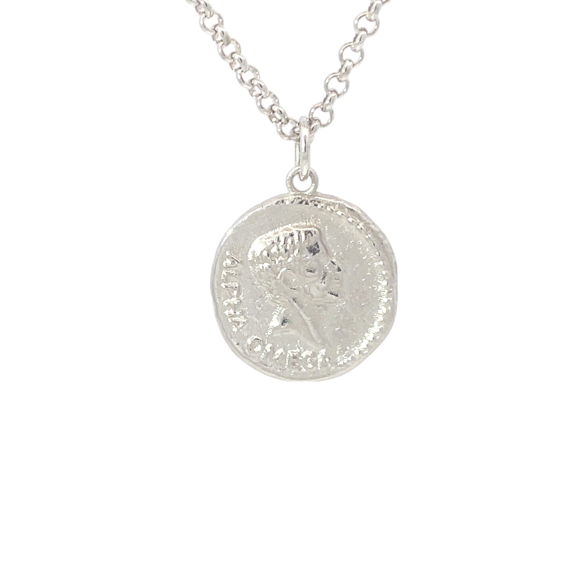 Ancient Roman Eid Mar Double Sided Coin Pendant