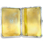 Antique Art Deco Cigarette Case Sterling Silver
