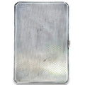 Antike Art-déco-Zigarettendose Sterlingsilber