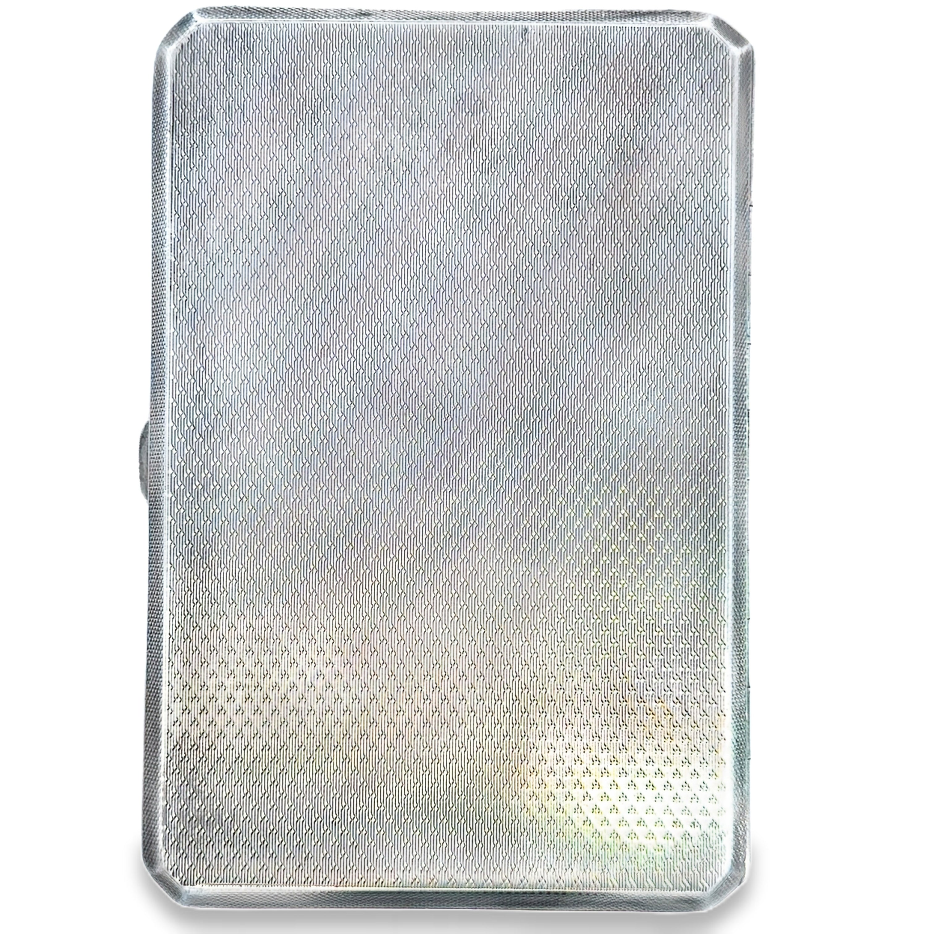 Antique Art Deco Cigarette Case Sterling Silver