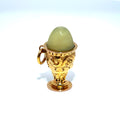 Antiker Eierbecher-Anhänger aus 9 Karat Gelbgold (ca. 1860)