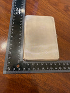 Antique Art Deco Cigarette Case Sterling Silver