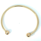 Pre-loved 9ct Yellow Gold Solid Torque Bangle Hallmarked 1994, 13.1 grams