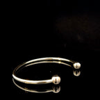 Pre-loved 9ct Yellow Gold Solid Torque Bangle Hallmarked 1994, 13.1 grams