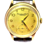 Vintage IWC Schaffhausen Calibre 88 9ct Yellow Gold Wristwatch | 1953/54