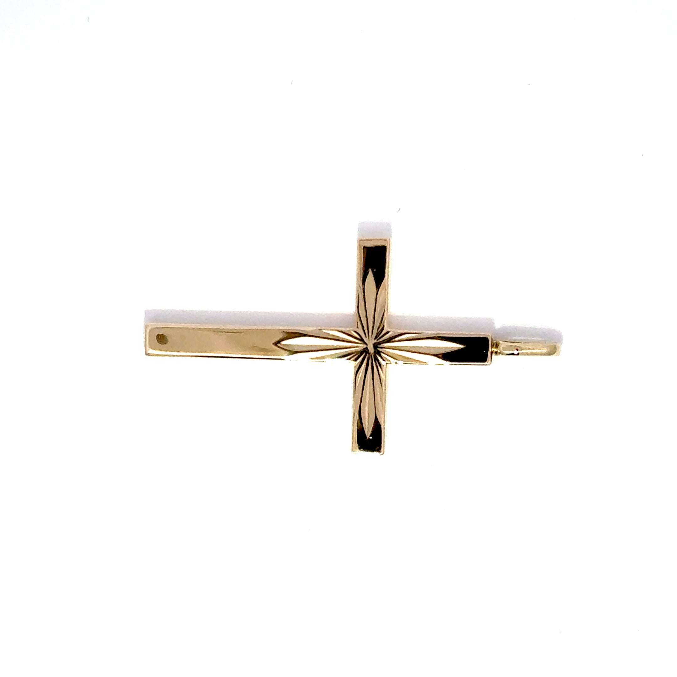 Vintage 9ct Yellow Gold Cross