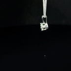 18ct White Gold Diamond Necklace