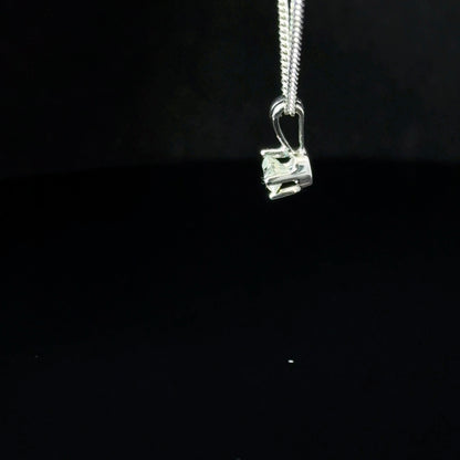 18ct White Gold Diamond Necklace (Pre-loved)