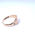 Antiker edwardianischer 9-Karat-Gelbgold-Schild-Siegelring