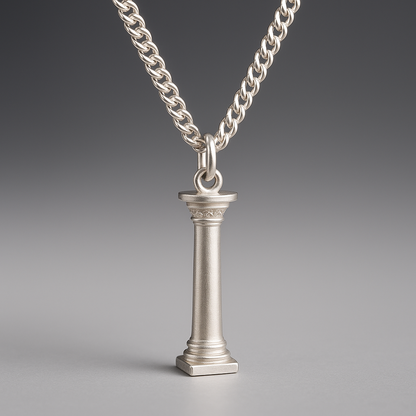 Small Ancient Roman Doric Column Pendant