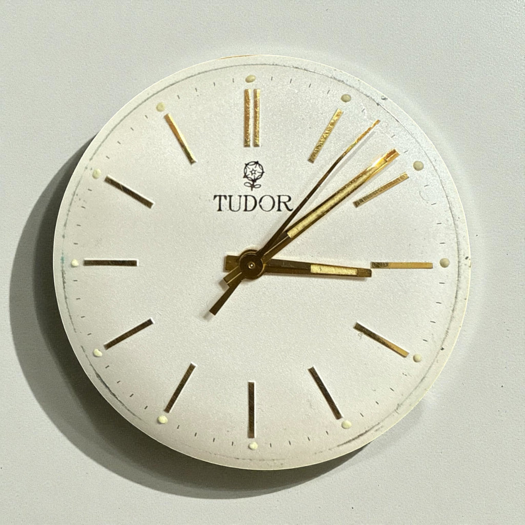 Movimiento y esfera de reloj automático Tudor vintage