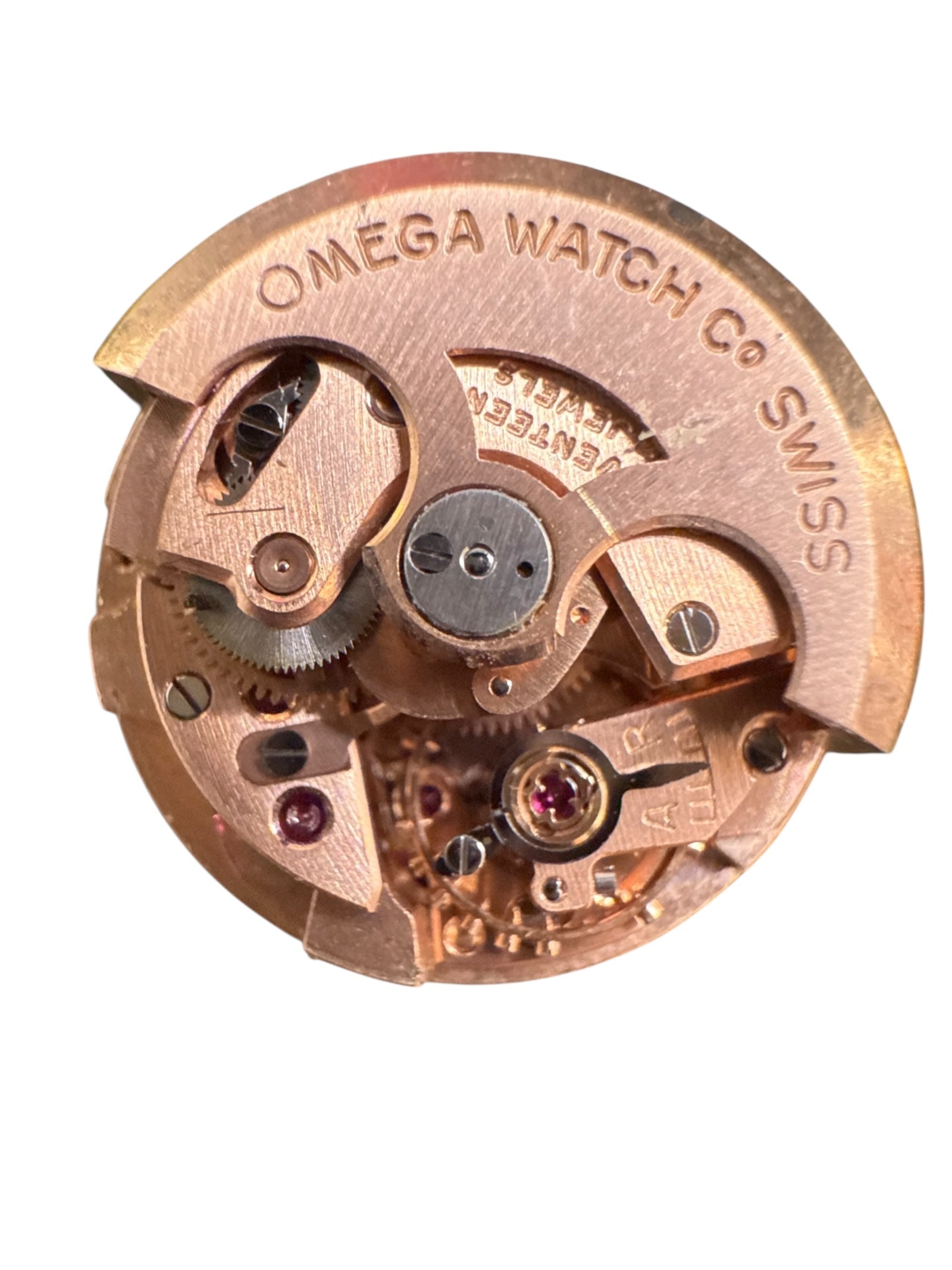 Antique Omega Ladymatic Automatic Ladies Watch Movement & Dial, c. 1955