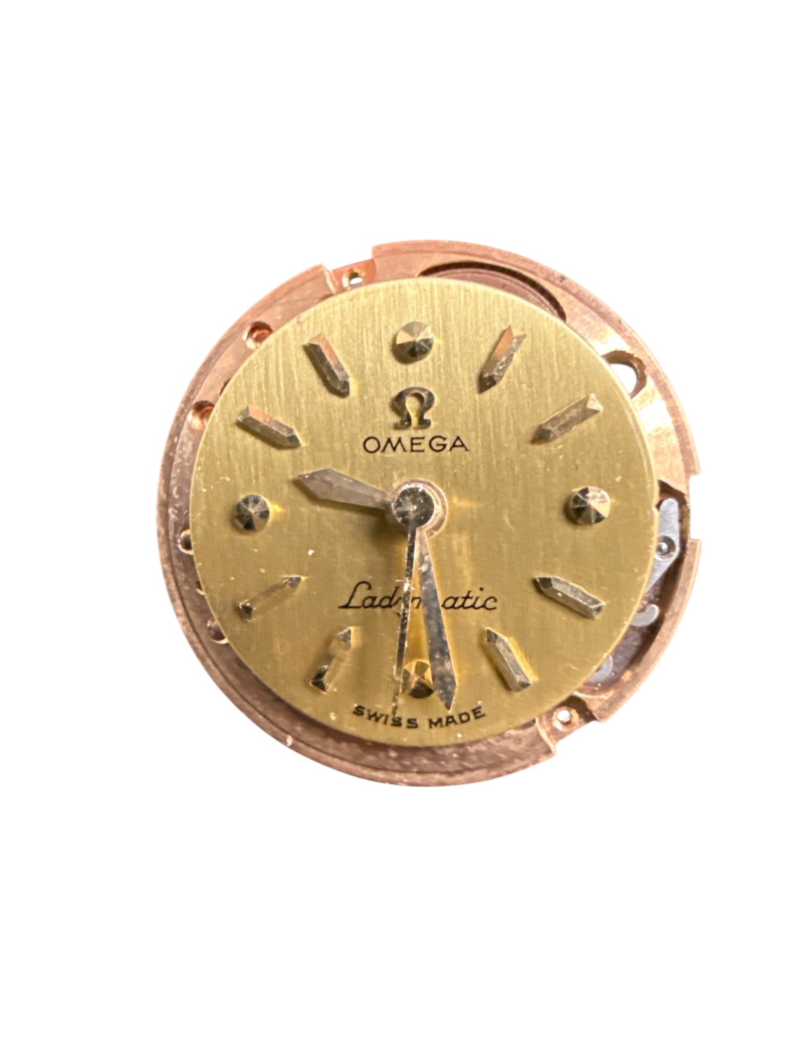 Antique Omega Ladymatic Automatic Ladies Watch Movement & Dial, c. 1955
