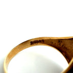 9ct Yellow Gold Oval Onyx Signet Ring
