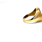 9ct Yellow Gold Oval Onyx Signet Ring