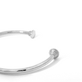 Antiker römischer dorischer Säulen-Drehmoment-Armreif (3mm)