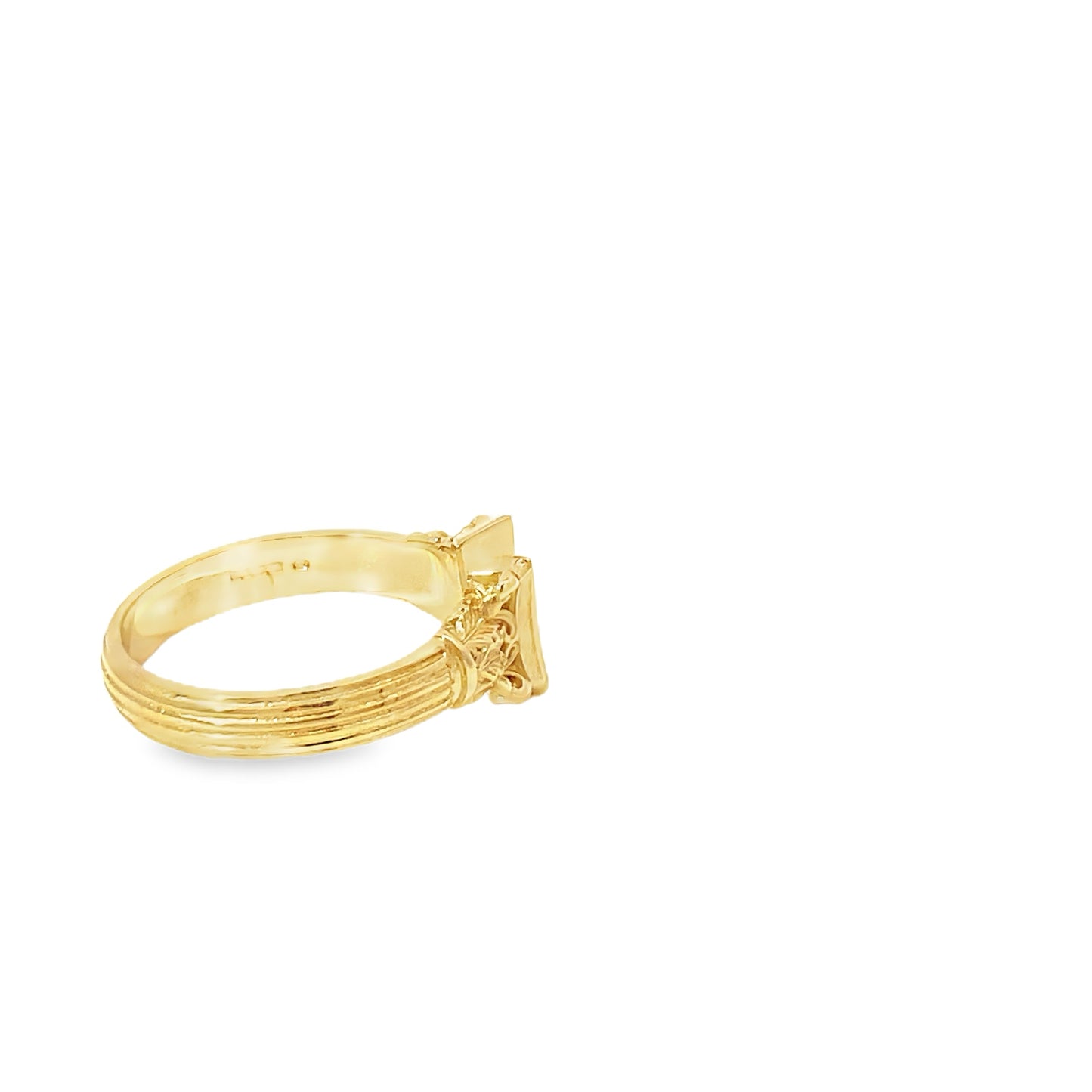 Ancient Roman Corinthian Column Torque Ring