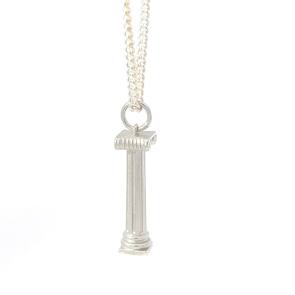 Small Ancient Roman Ionic Column Pendant