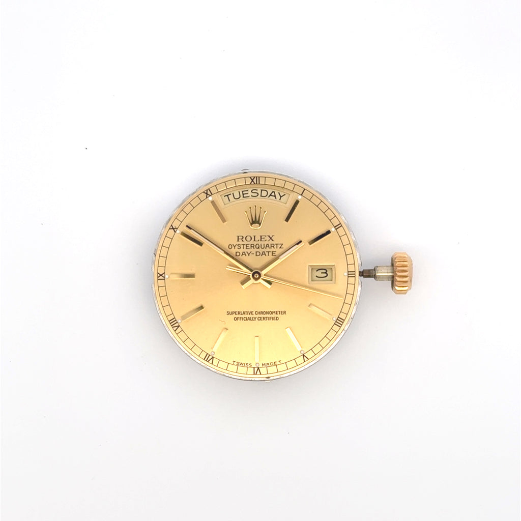 Vintage Rolex Day-Date Oyster Quartz Calibre 5055 Movement & Dial