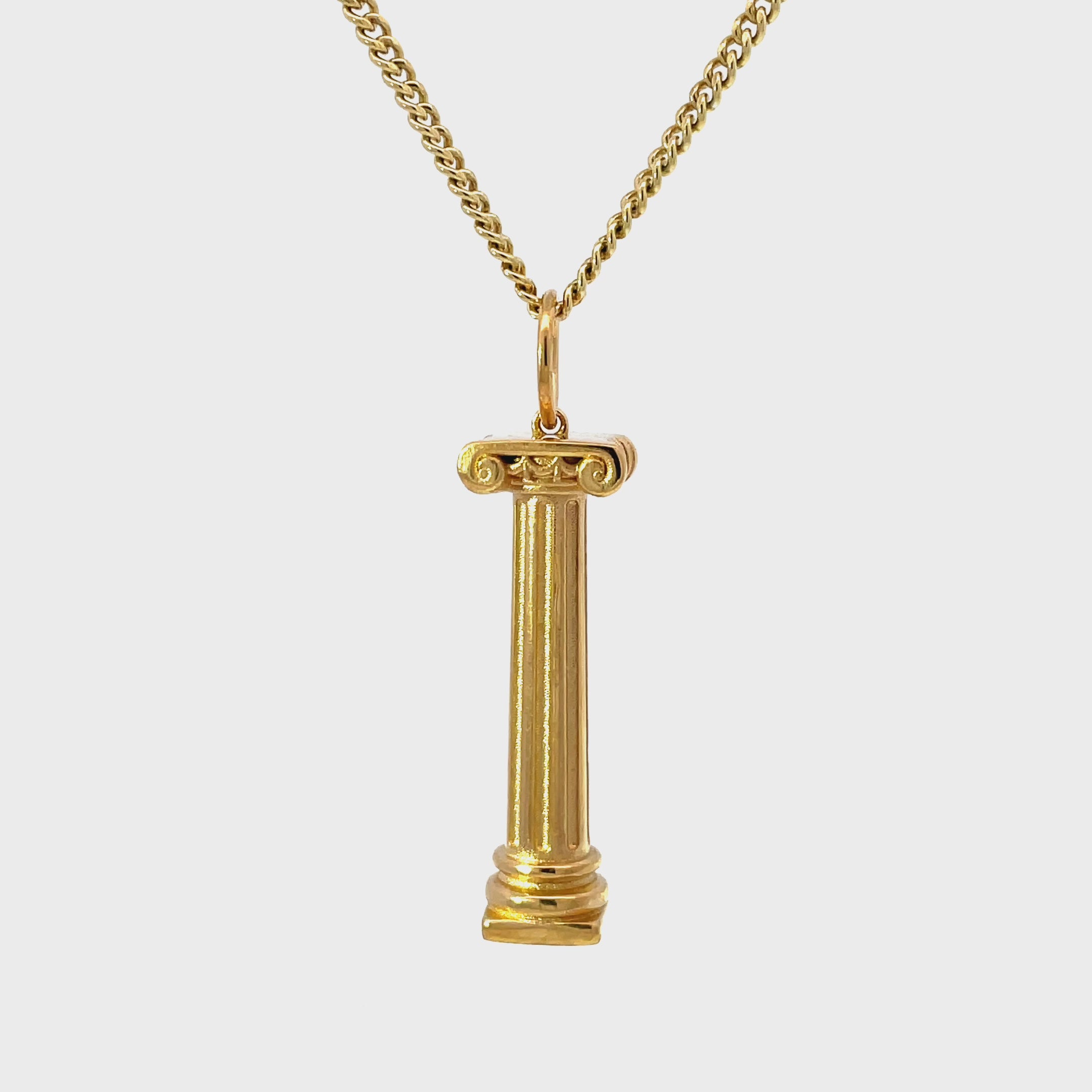 Gold_Ionic_Column_Pendant_Video
