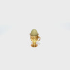 Antique 9ct Yellow Gold Egg Cup Charm (c. 1860)