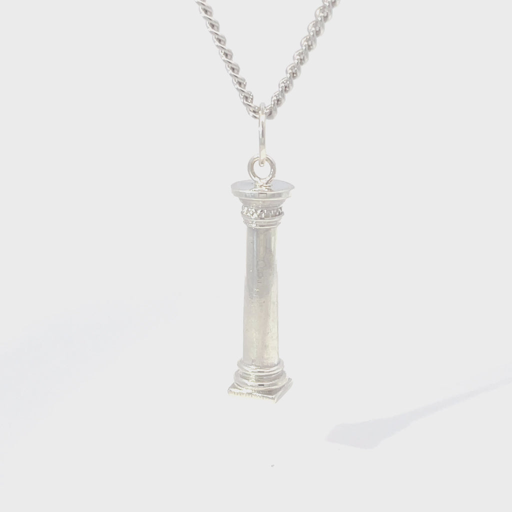 Silver_Doric_Column_Pendant_Video
