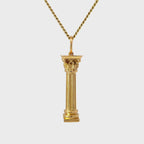 Gold Corinthian Column Pendant Video