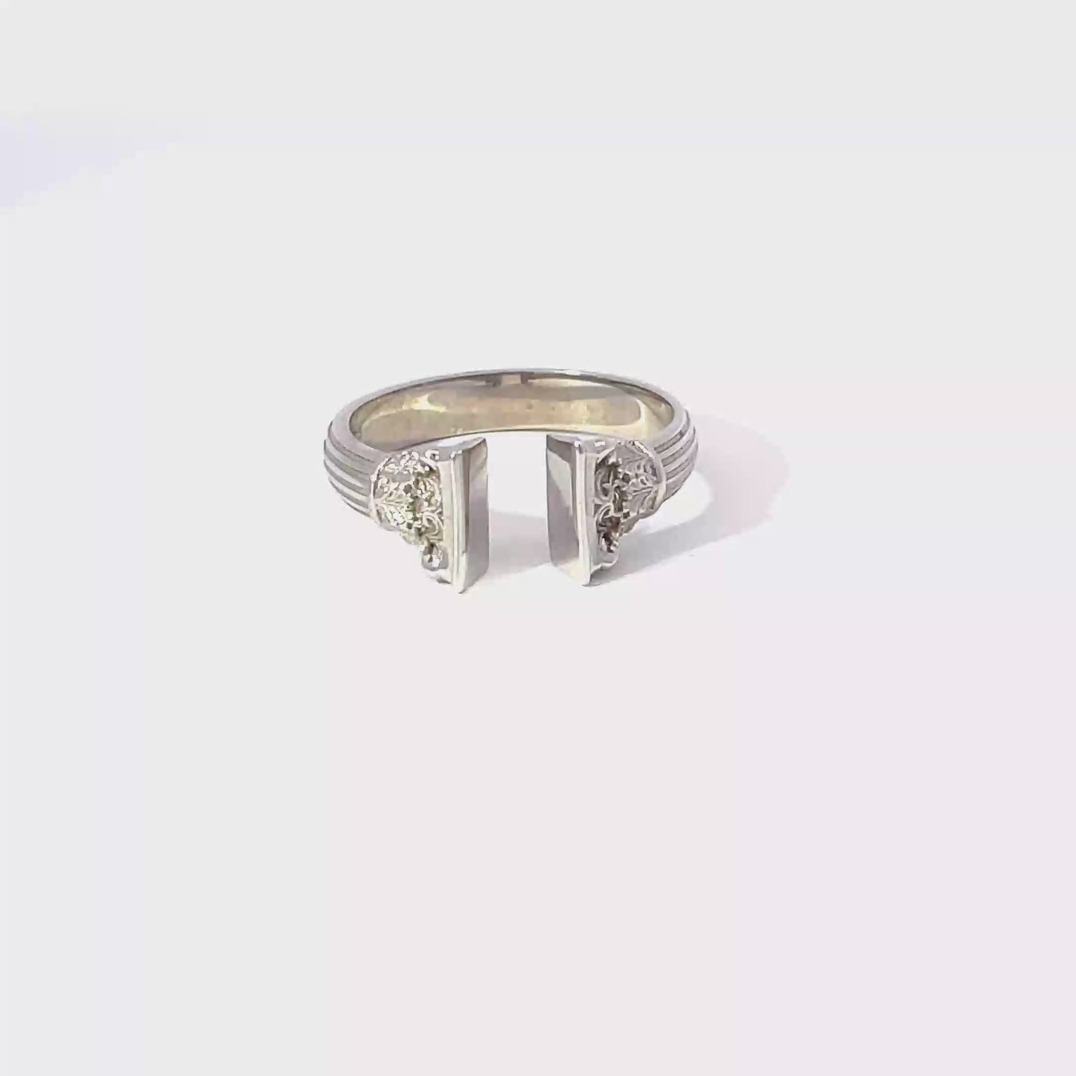 Ancient Roman Corinthian Column Torque Ring