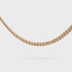 Vintage 9ct Yellow Gold Fancy Link Chain, 16", (7mm)
