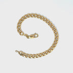 9ct Yellow Gold Curb Link Bracelet