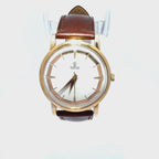 (Seltene) Vintage Tudor 14 Karat Gelbgold Armbanduhr, ETA 1080