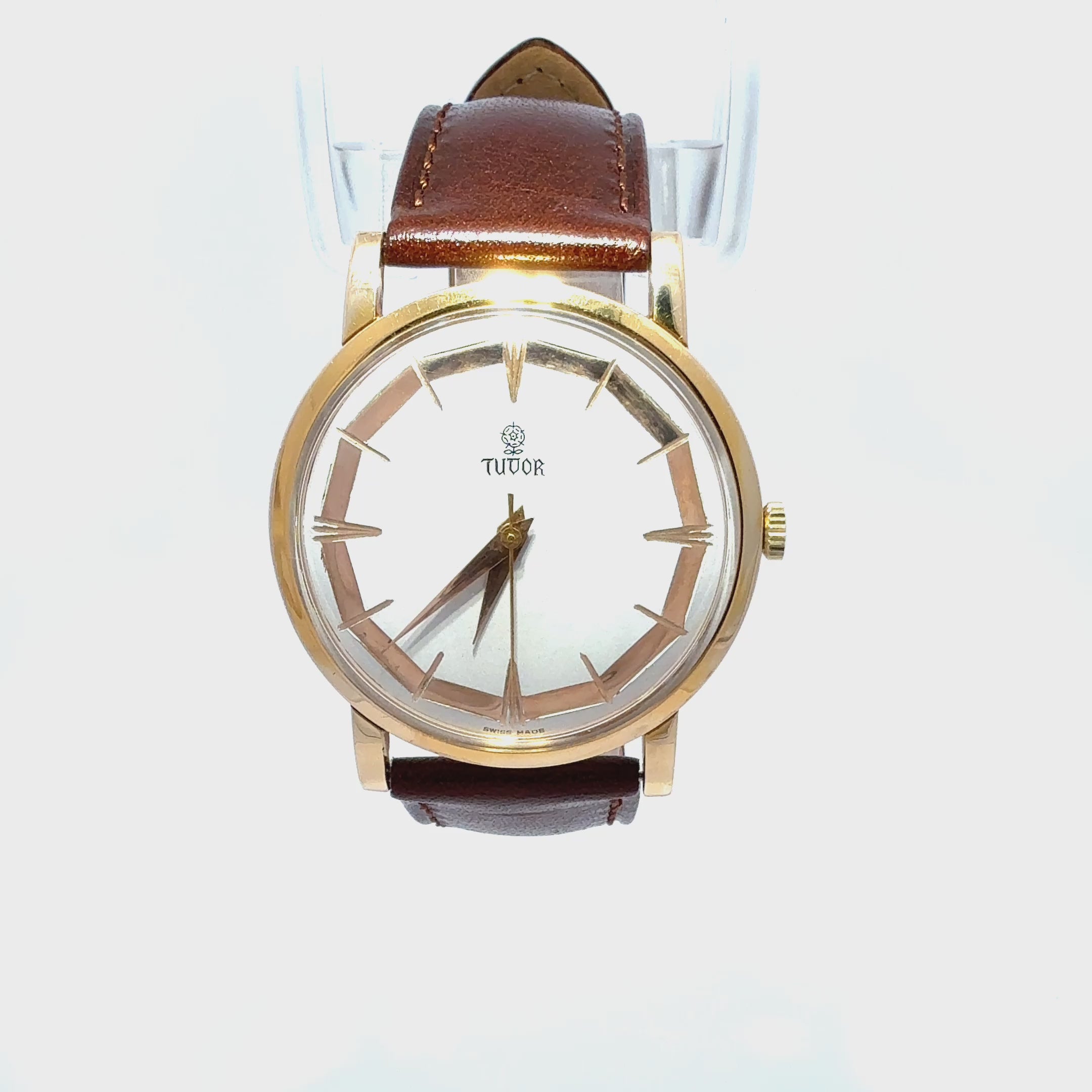 (Rare) Vintage Tudor 14kt Yellow Gold Dress Watch, ETA 1080