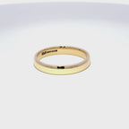 Antique 9ct Yellow Gold Band, Sheffield 1919, 3.7mm