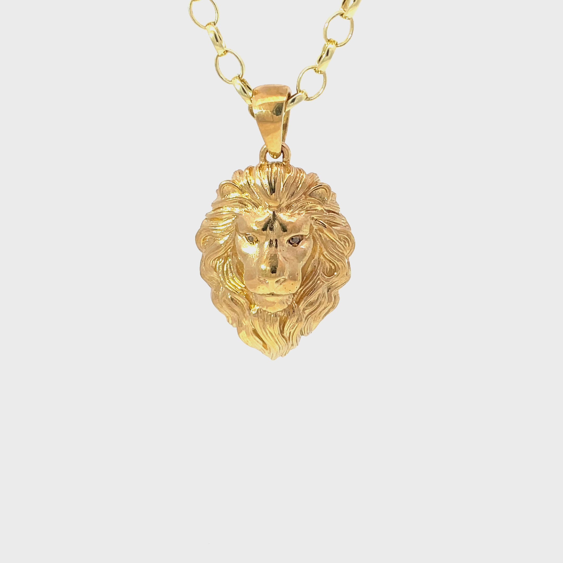 Nemean Lion Pendant Gold Video