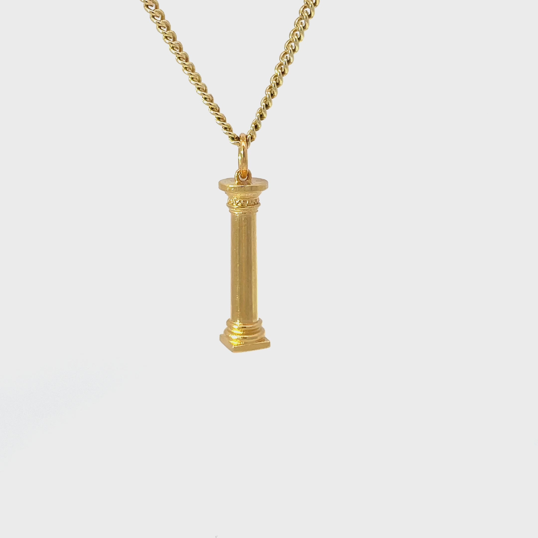 Gold_Doric_Column_Pendant_Video