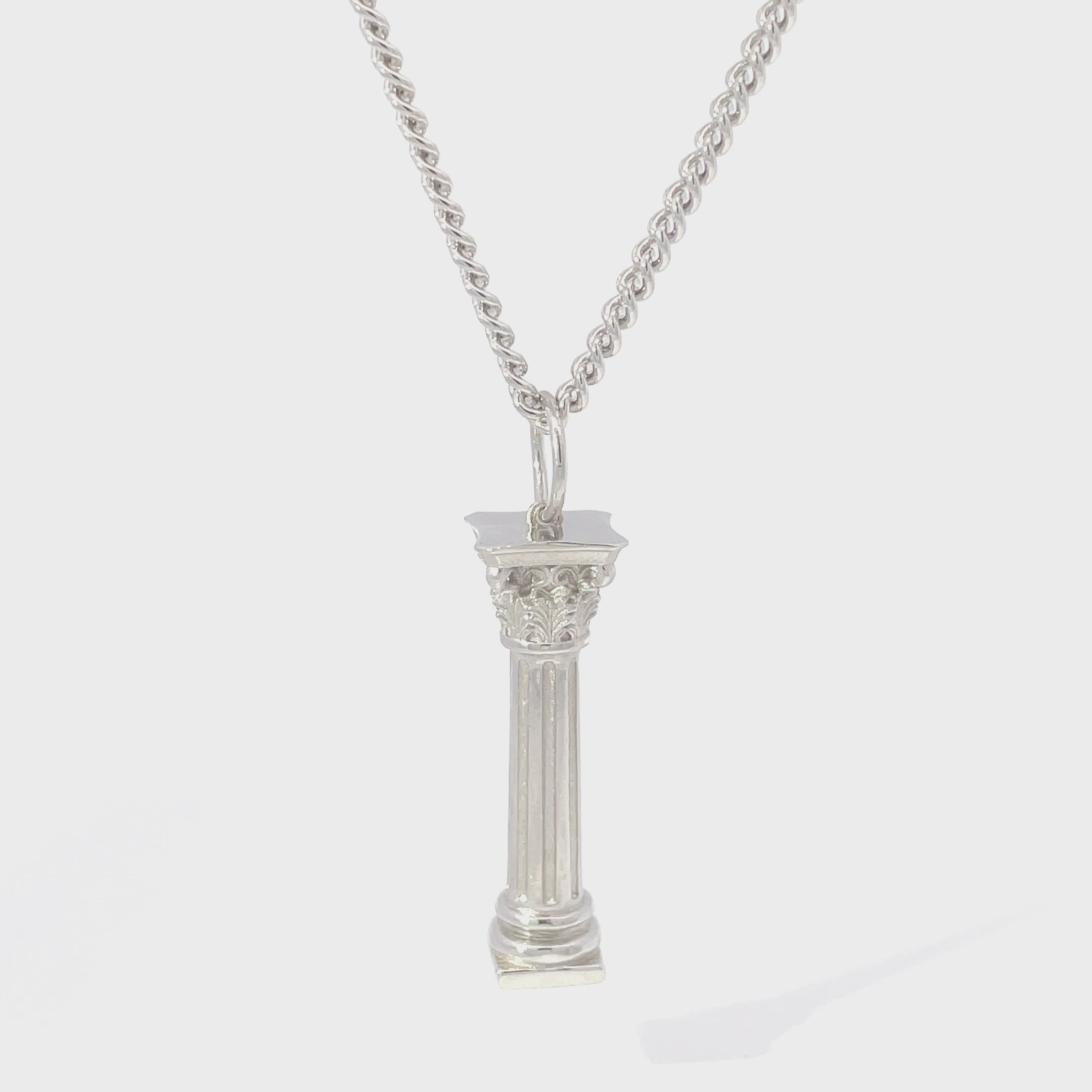 Silver Corinthian Pendant Video